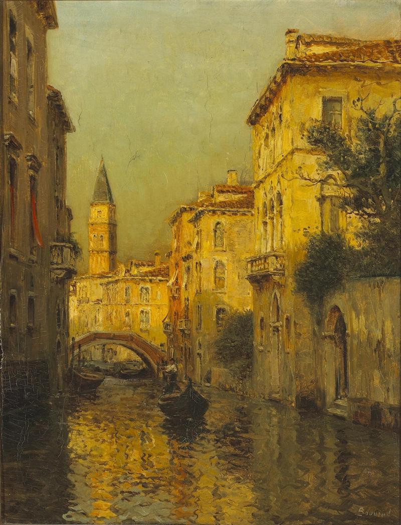 赞美威尼斯水城油画（威尼斯水城油画有什么讲究）